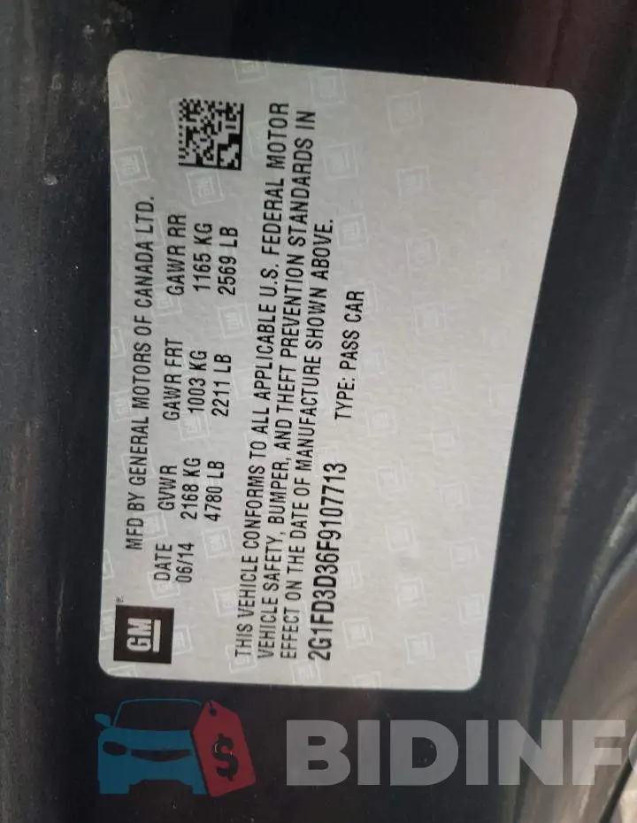 2G1FD3D36F9107713 Photo# 12