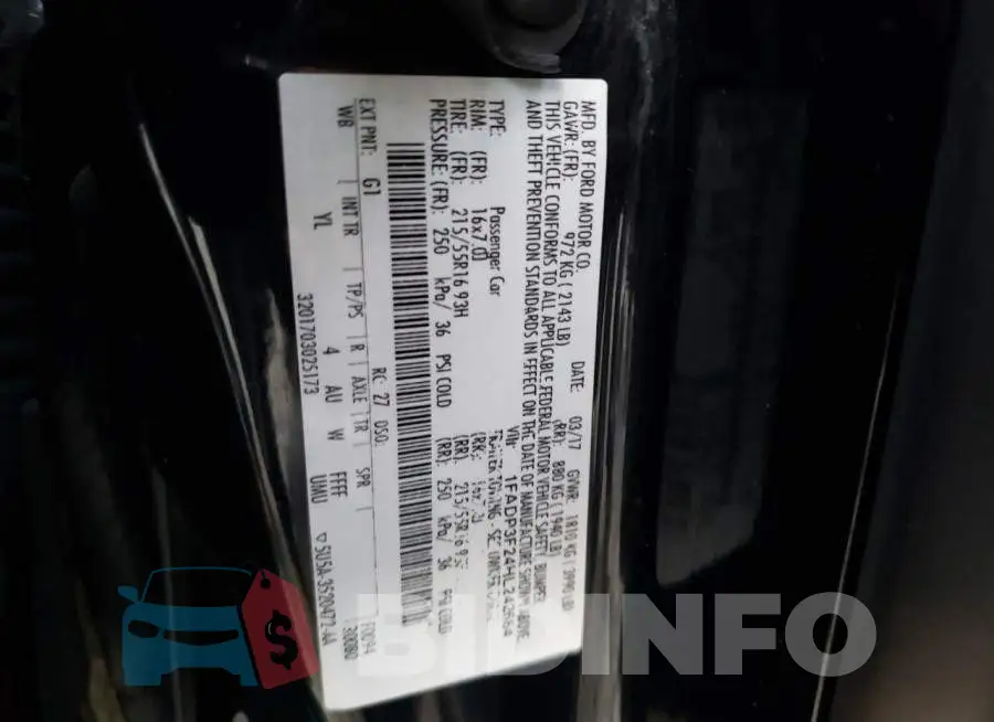 1FADP3F24HL242684 Photo# 10