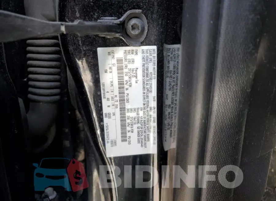 1FADP3F25GL204640 Photo# 12