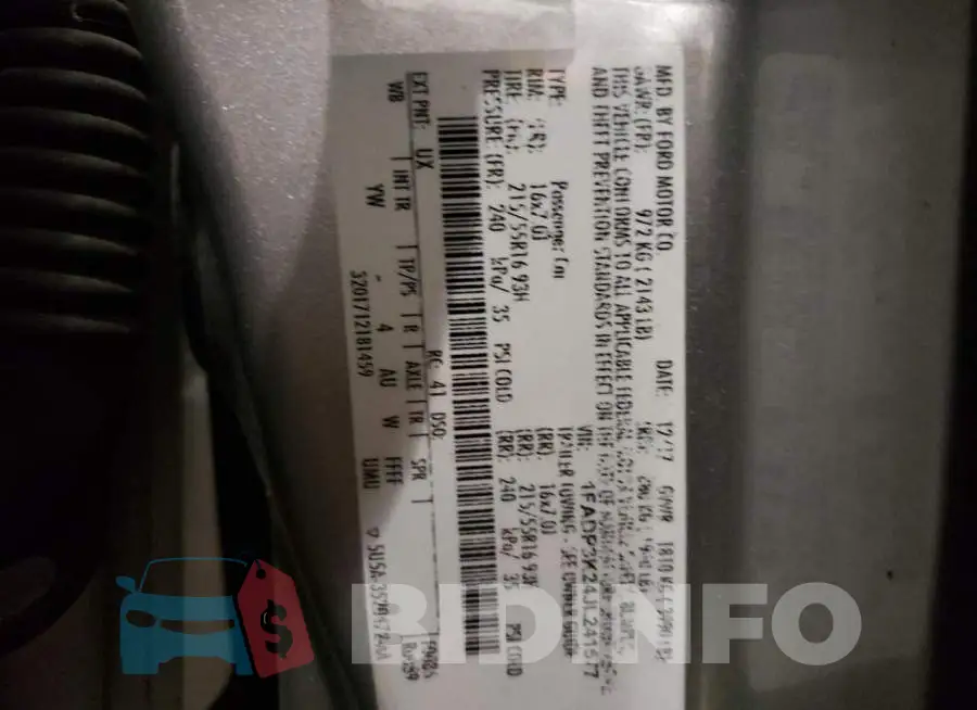 1FADP3K24JL241577 Photo# 10