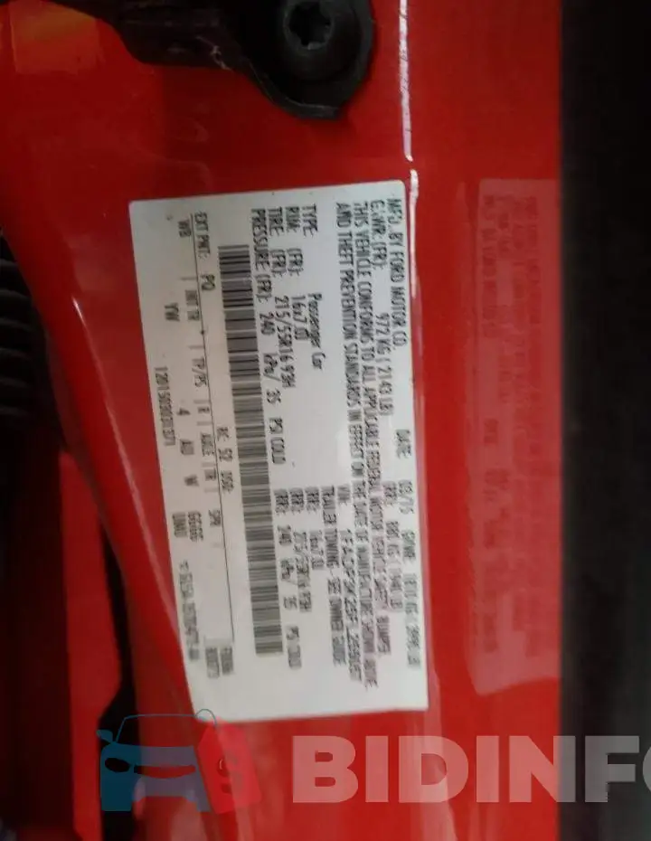 1FADP3K25FL255057 Photo# 13