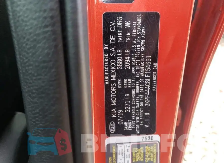 3KPF44AC8LE154661 Photo# 12