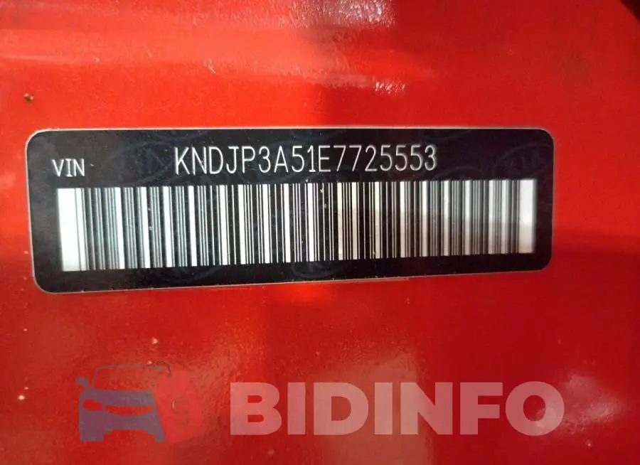 KNDJP3A51E7725553 Photo# 12