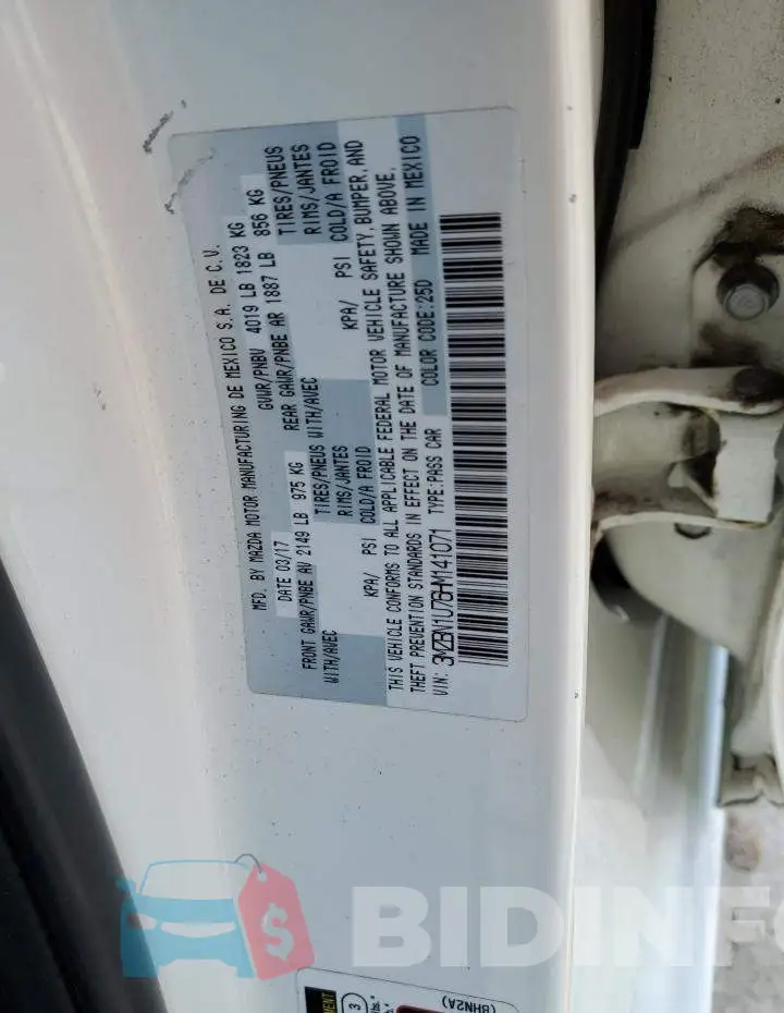 3MZBN1U76HM141071 Photo# 12