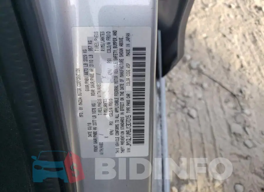 JM1GL1VM8J1307015 Photo# 12