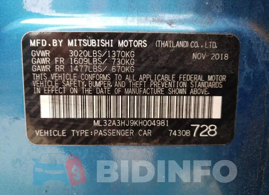 ML32A3HJ9KH004981 Photo# 13