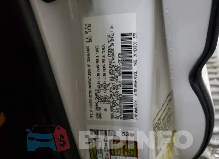 3TYRX5GN3MT010630 Photo# 12