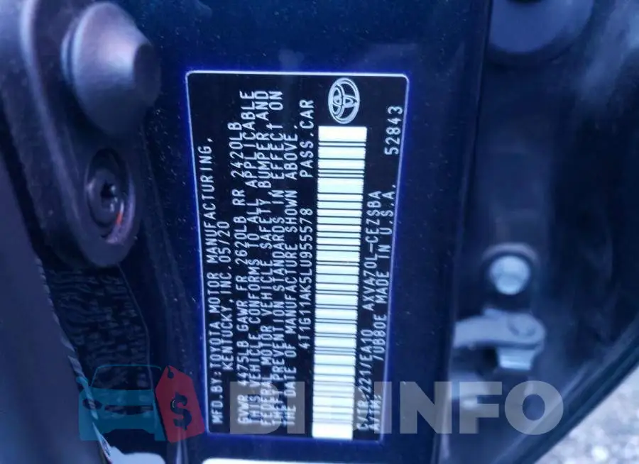 4T1G11AK5LU955578 Photo# 6