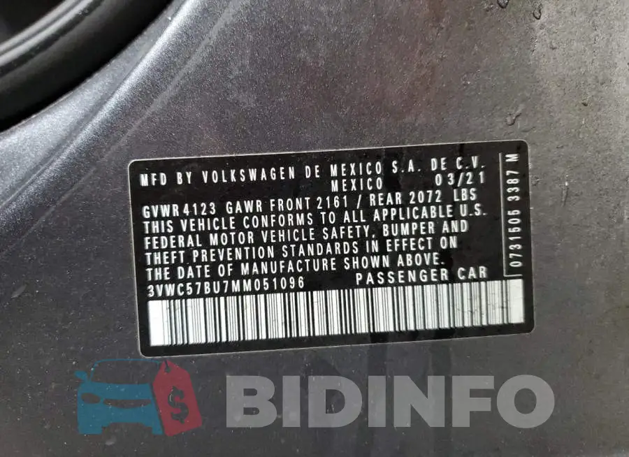 3VWC57BU7MM051096 Photo# 13