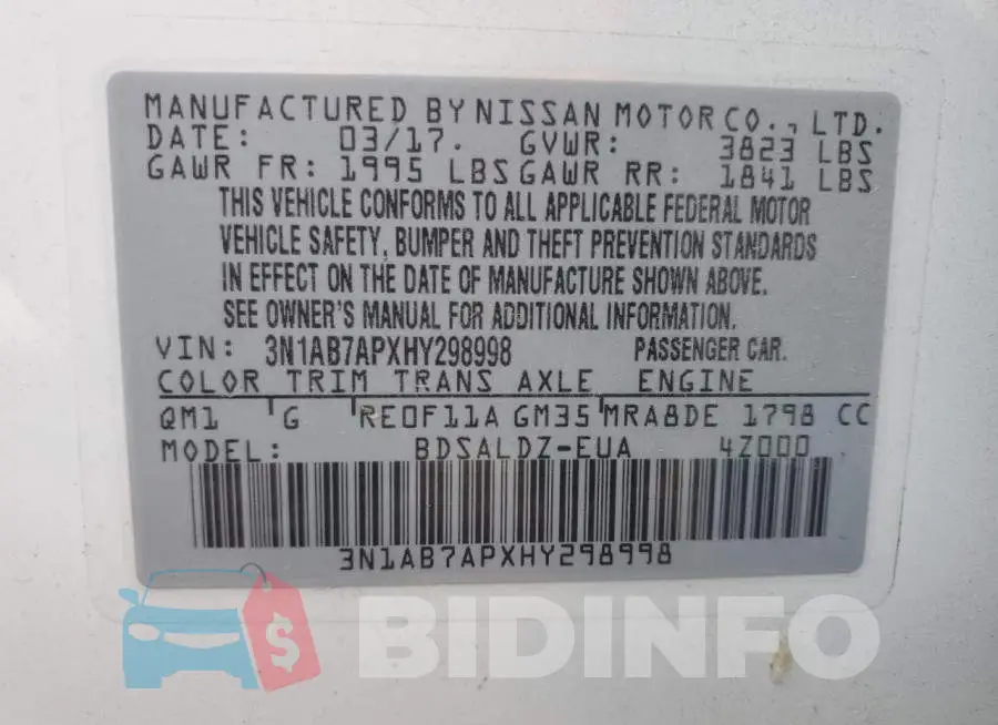 3N1AB7APXHY298998 Photo# 10