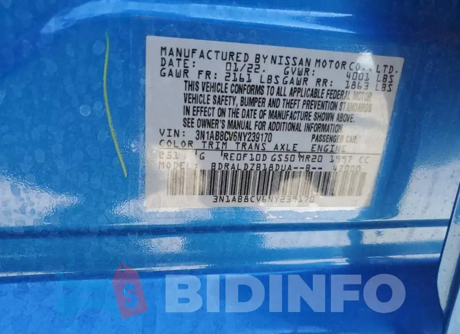 3N1AB8CV6NY239170 Photo# 10