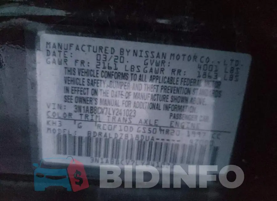 3N1AB8CV7LY241023 Photo# 13