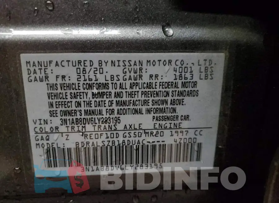 3N1AB8DV6LY283195 Photo# 12