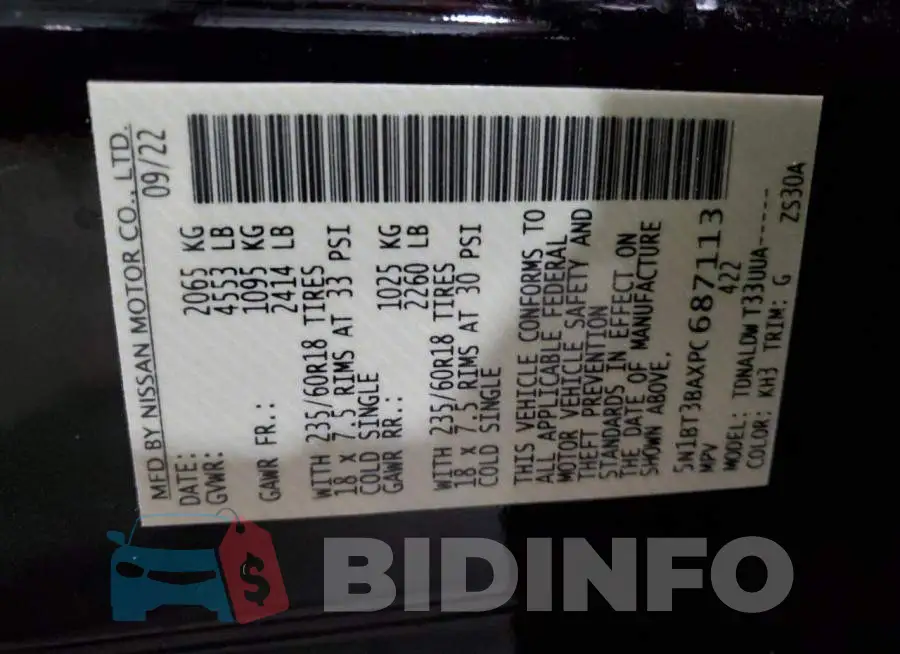 5N1BT3BAXPC687113 Photo# 13