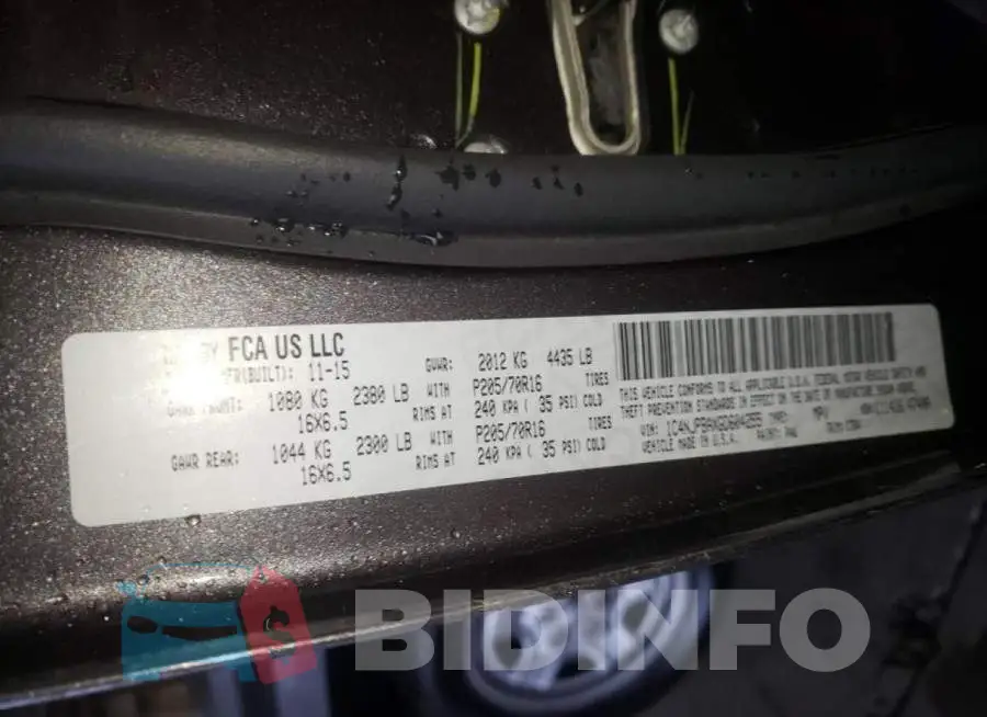 1C4NJPBAXGD604255 Photo# 13