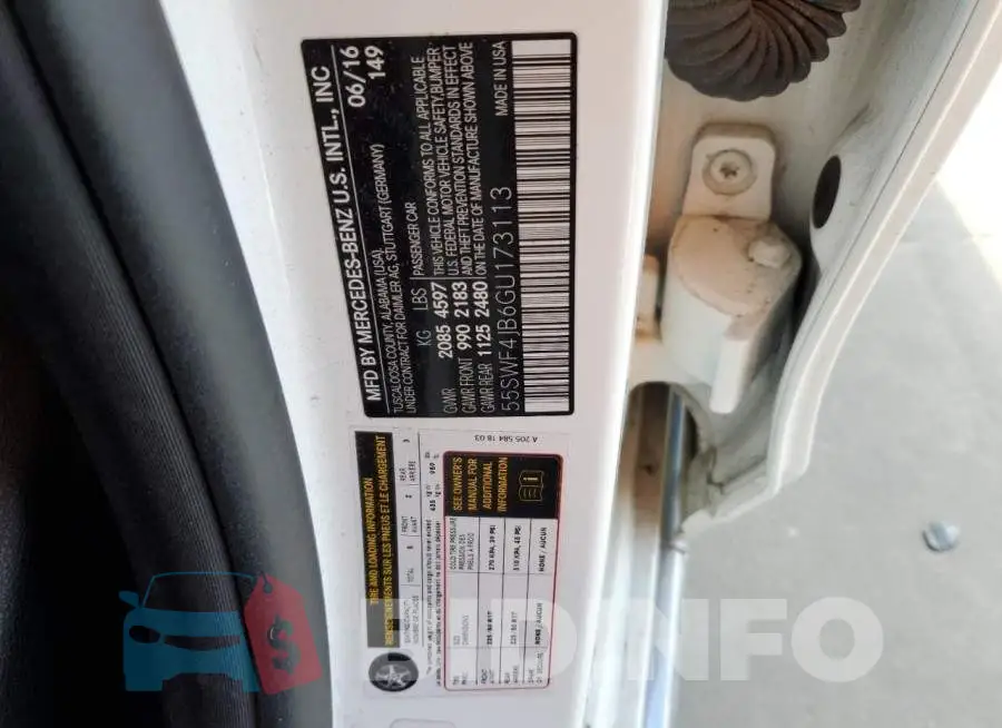 55SWF4JB6GU173113 Photo# 12