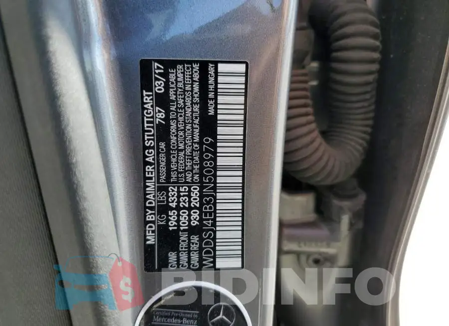 WDDSJ4EB3JN508979 Photo# 12
