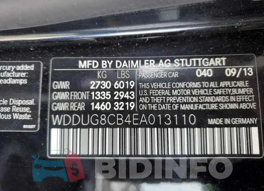 WDDUG8CB4EA013110 Photo# 12