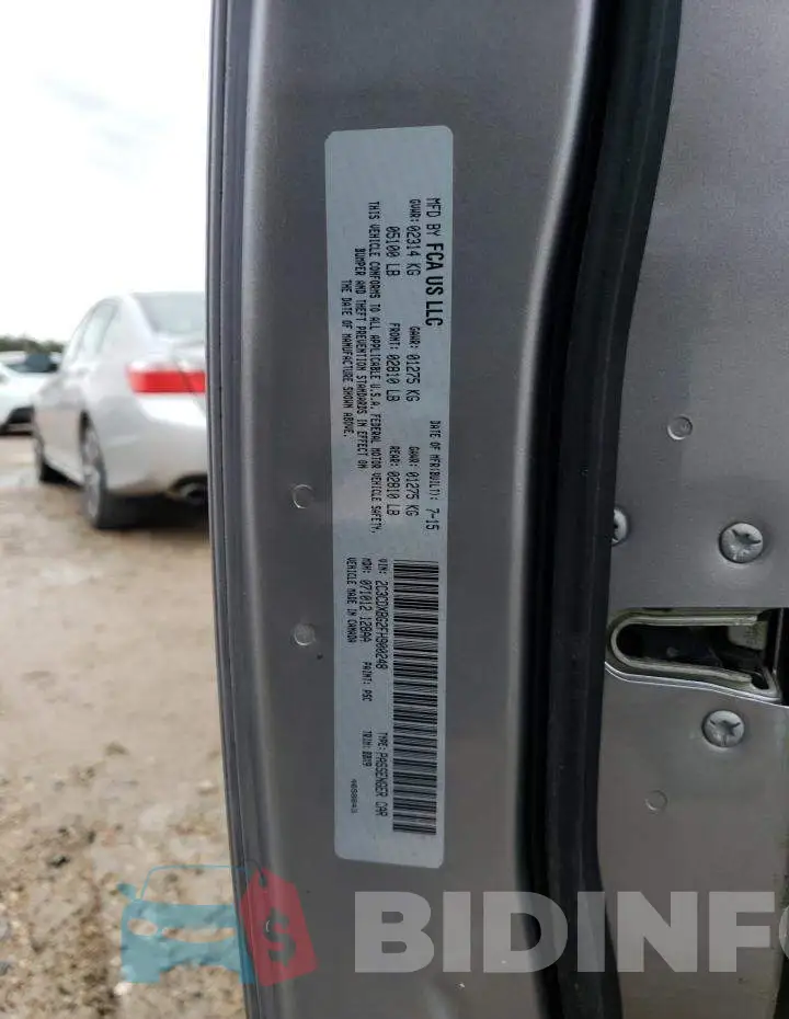 2C3CDXBG2FH900248 Photo# 13