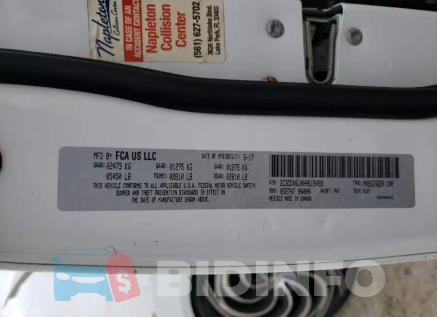 2C3CDXGJ4HH615493 Photo# 12