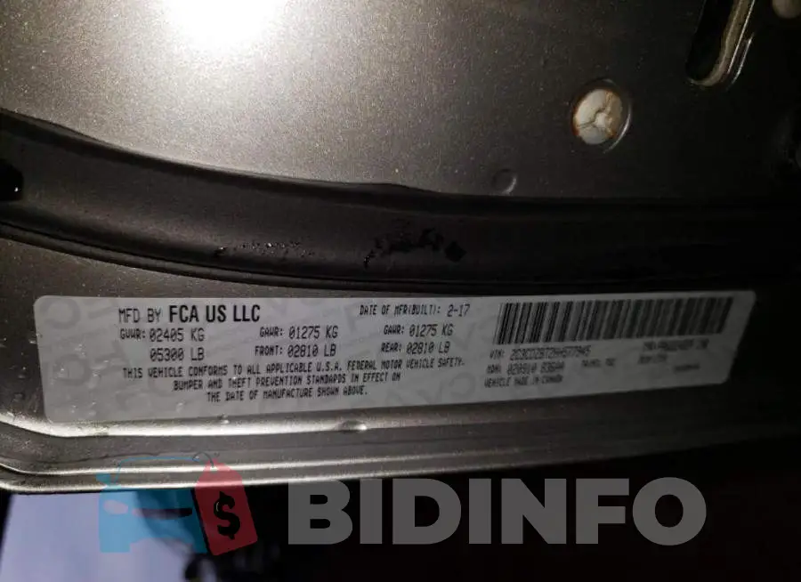 2C3CDZBT2HH577945 Photo# 10