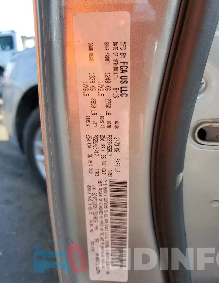 3C4PDCBG5HT510616 Photo# 10