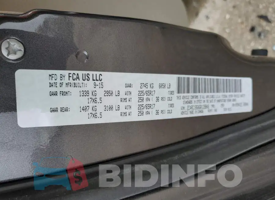 2C4RC1BG0GR128849 Photo# 13