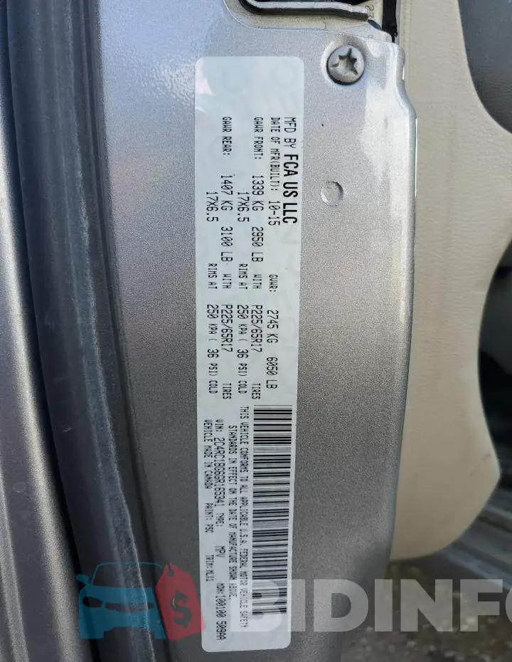 2C4RC1BG6GR165341 Photo# 13