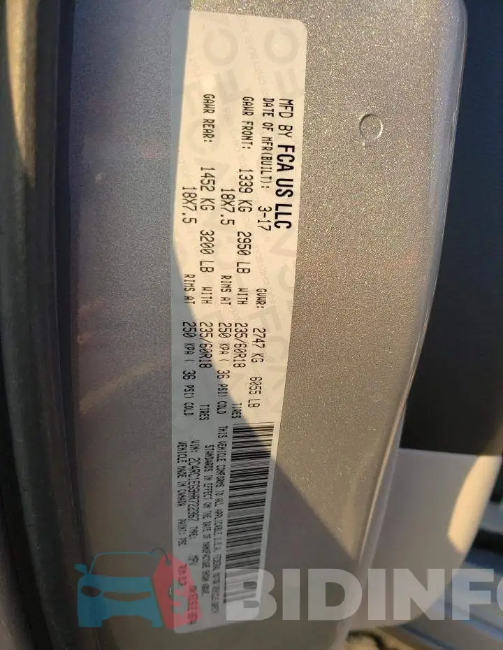 2C4RC1EG9HR722367 Photo# 13
