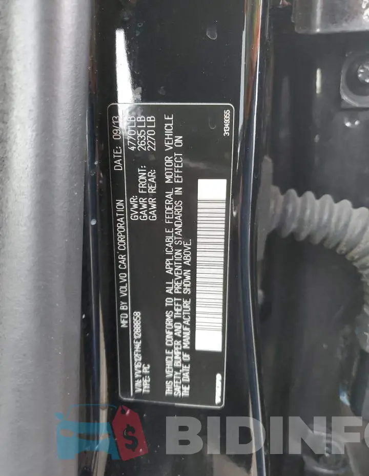 YV1612FH4E1288858 Photo# 12