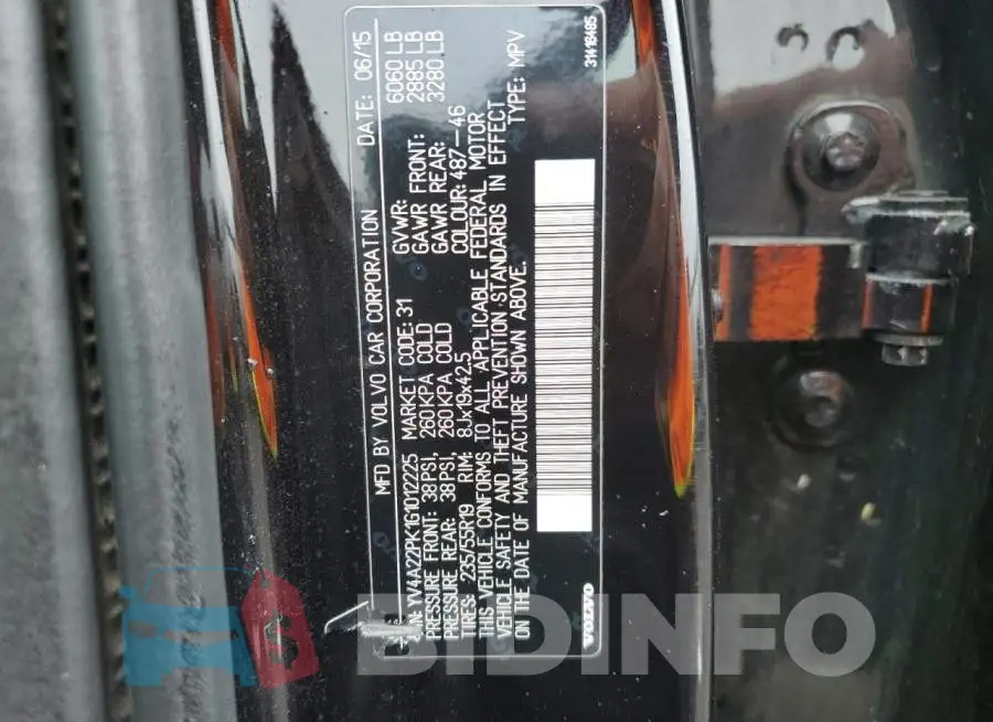 YV4A22PK1G1012225 Photo# 13