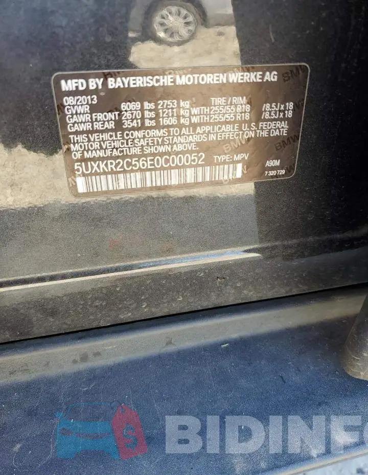 5UXKR2C56E0C00052 Photo# 14