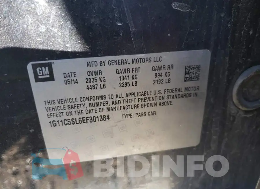 1G11C5SL6EF301384 Photo# 10