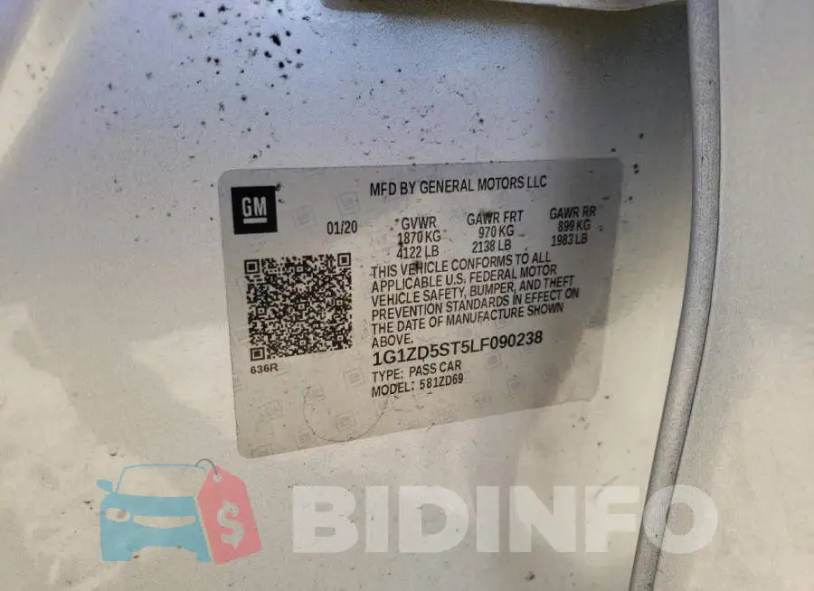 1G1ZD5ST5LF090238 Photo# 12