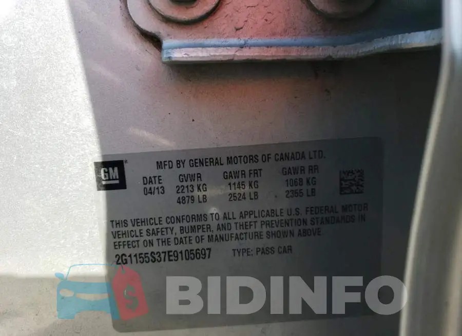 2G1155S37E9105697 Photo# 12