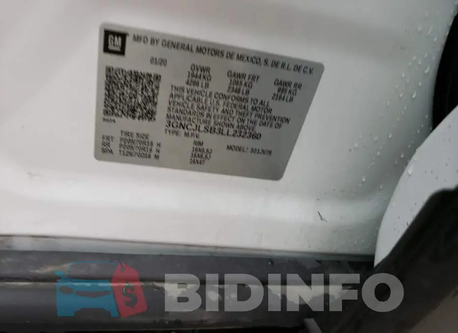 3GNCJLSB3LL232360 Photo# 13