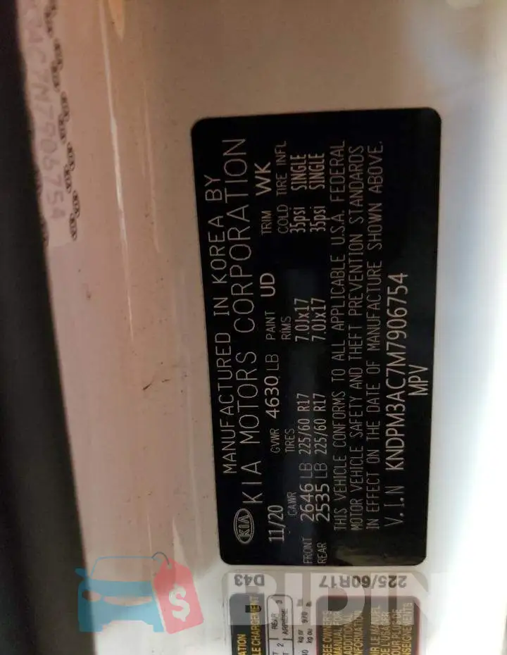 KNDPM3AC7M7906754 Photo# 13