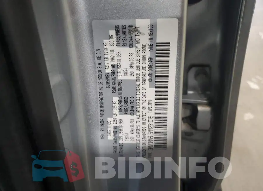 3MVDMABL5MM231075 Photo# 13