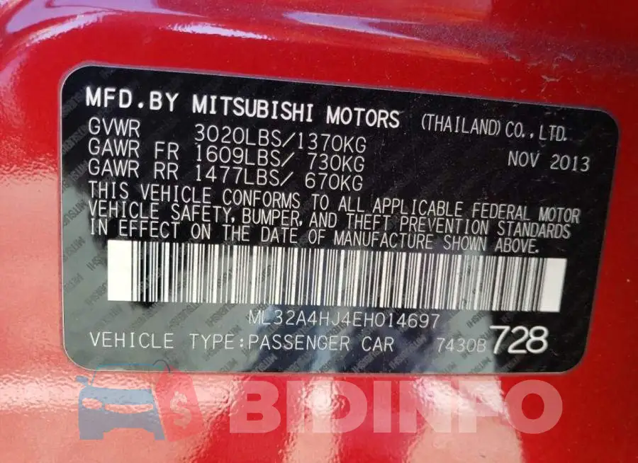 ML32A4HJ4EH014697 Photo# 12