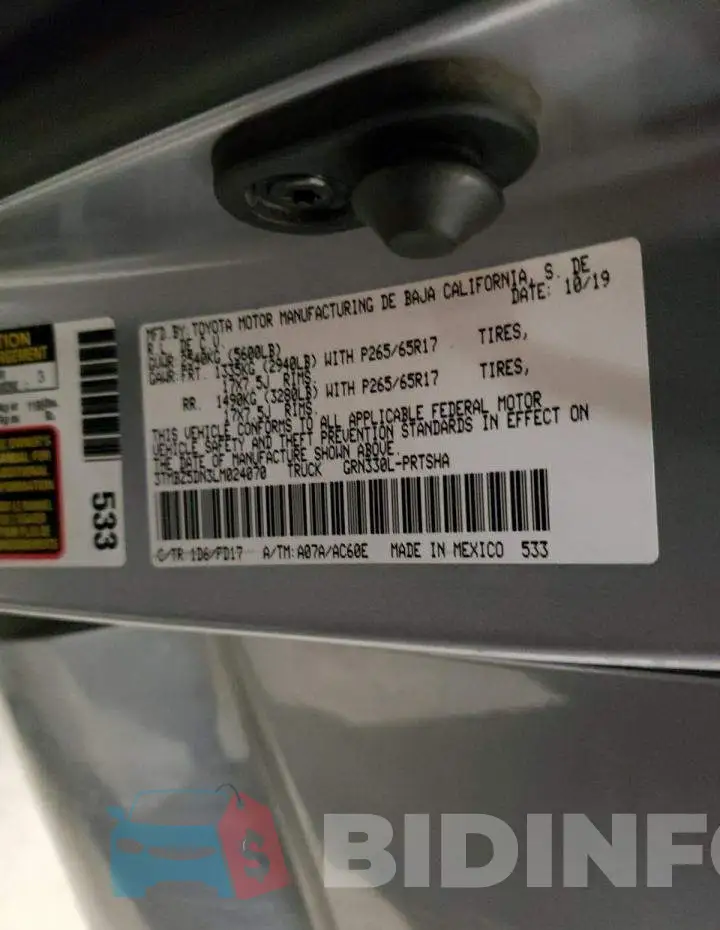 3TMBZ5DN3LM024070 Photo# 12