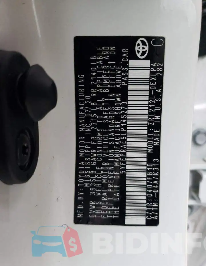 5YFEPRAE9LP145273 Photo# 12