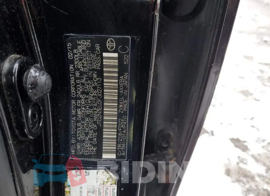 JTDZN3EU2FJ027113 Photo# 12