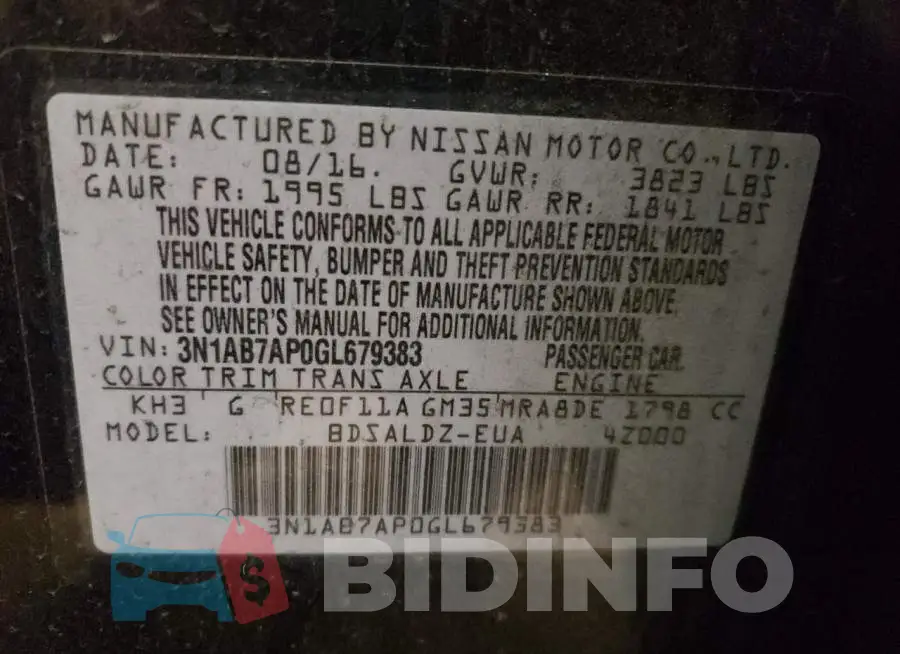 3N1AB7AP0GL679383 Photo# 12