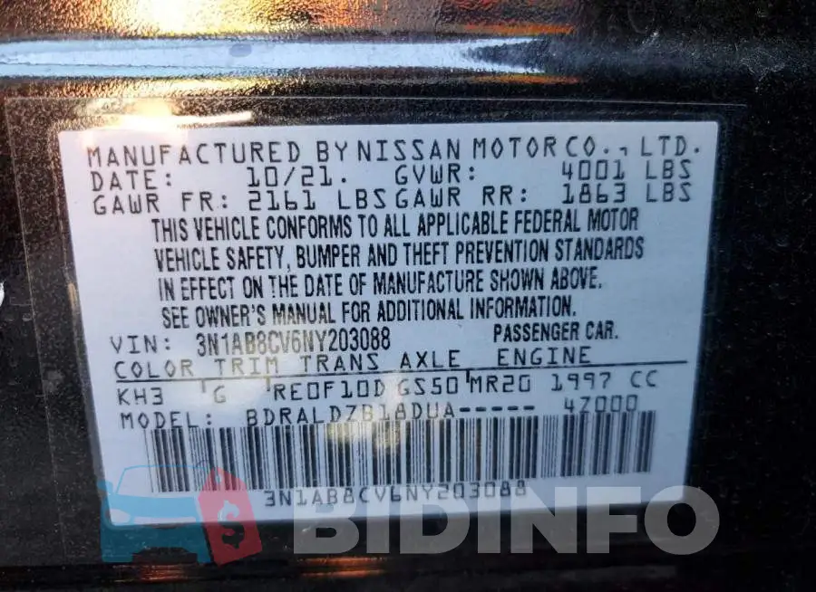 3N1AB8CV6NY203088 Photo# 12