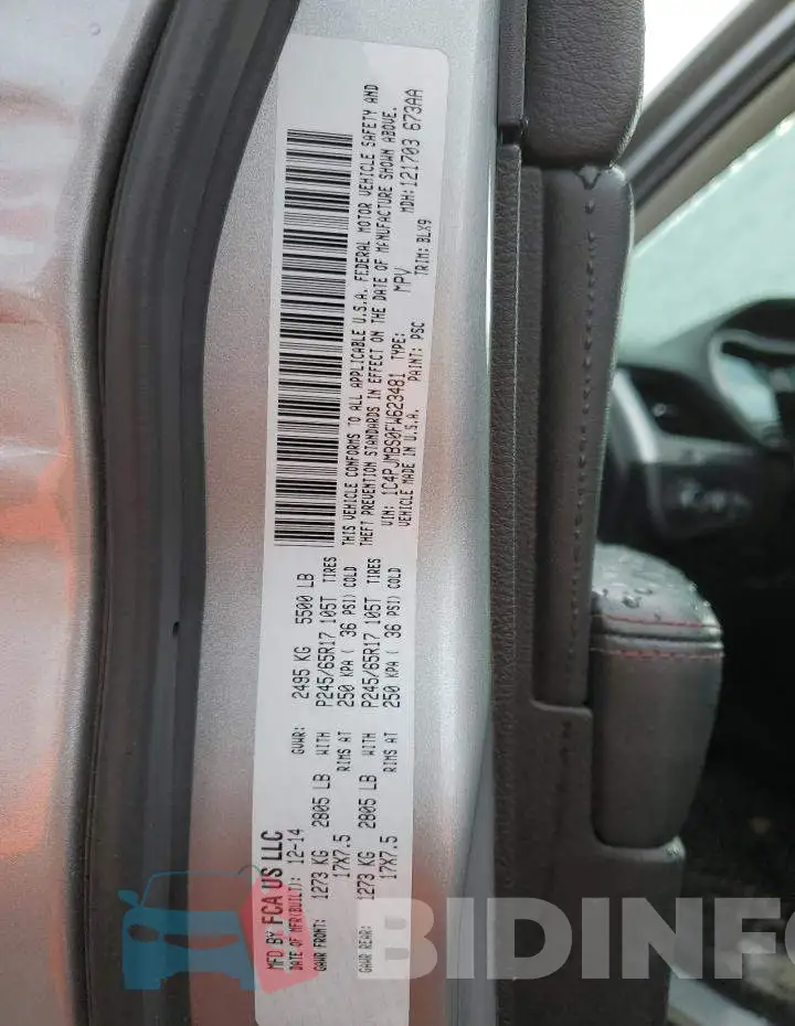 1C4PJMBS0FW623481 Photo# 13