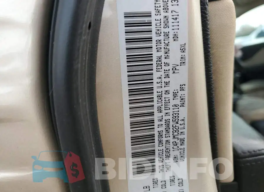 1C4PJMCB2FW593110 Photo# 13