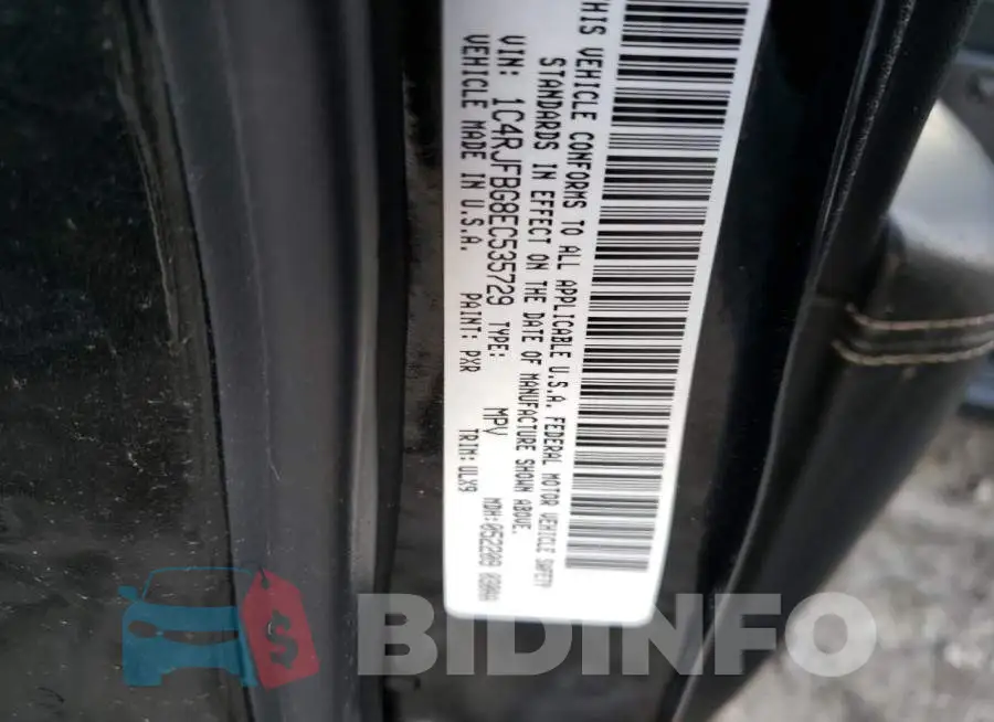 1C4RJFBG8EC535729 Photo# 13
