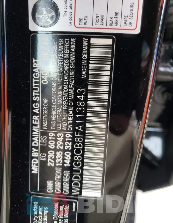 WDDUG8CB8FA113843 Photo# 12