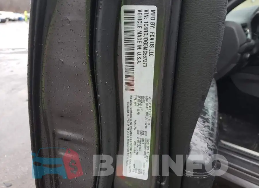 1C4RDJDG5MC557273 Photo# 13