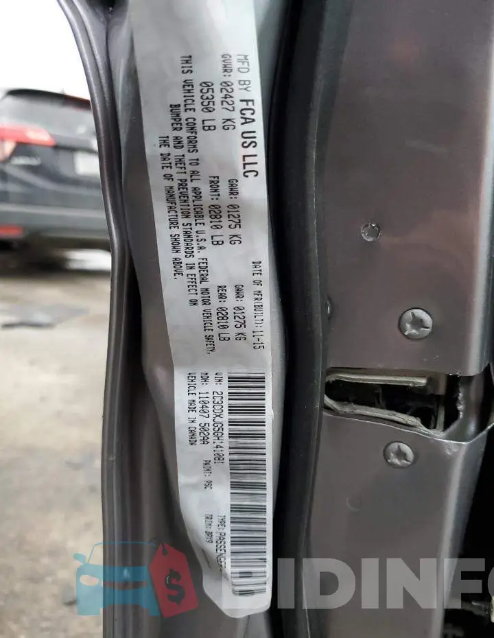 2C3CDXJG5GH141081 Photo# 12
